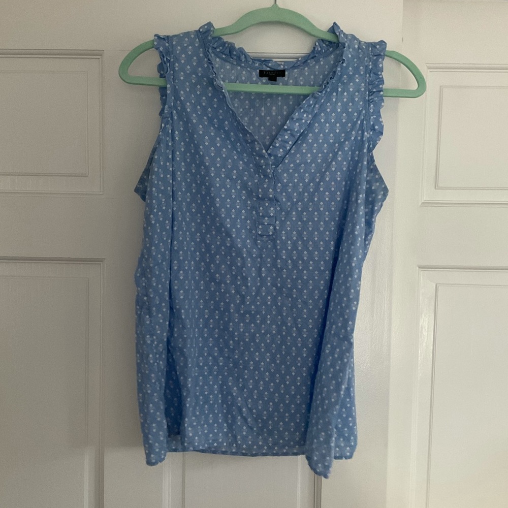 Talbots patterned blouse - Picture 2 of 10